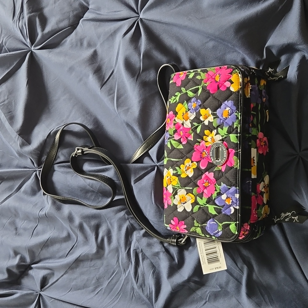 NWT Vera Bradley quilted crossbody
